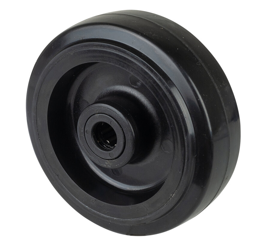 Rubber wiel