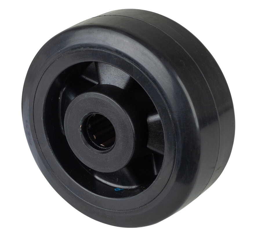 Rubber wiel