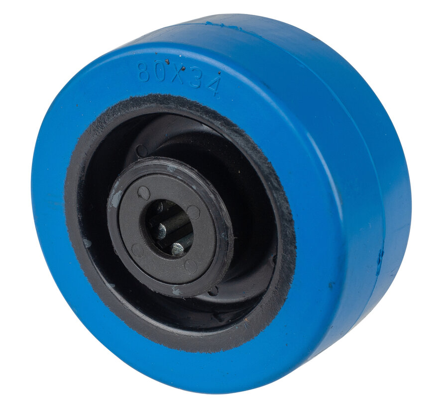 Rubber wiel