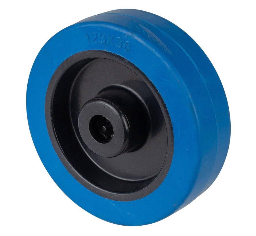 Rubber wiel