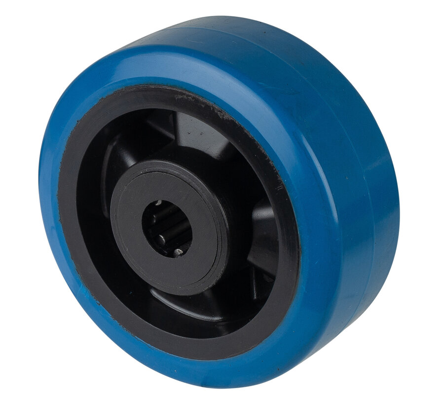 Rubber wiel