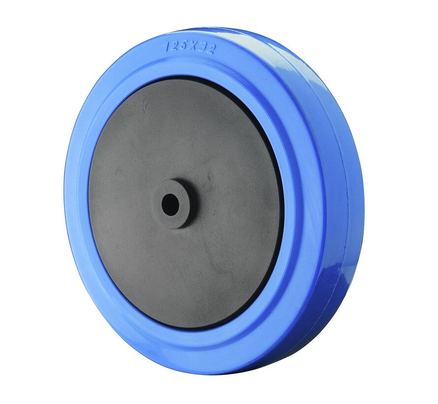 Rubber wiel