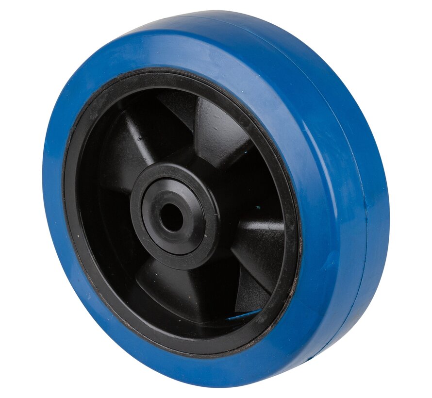 Rubber wiel