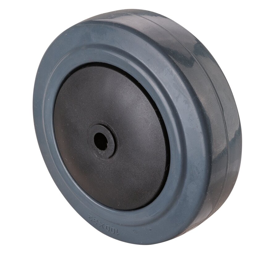 Rubber wiel