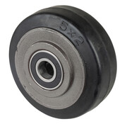Rubber wiel
