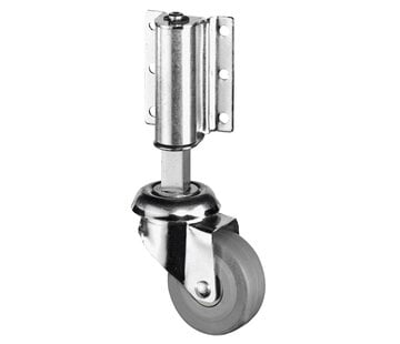 ladder wheel, swivel castor Ø 50mm