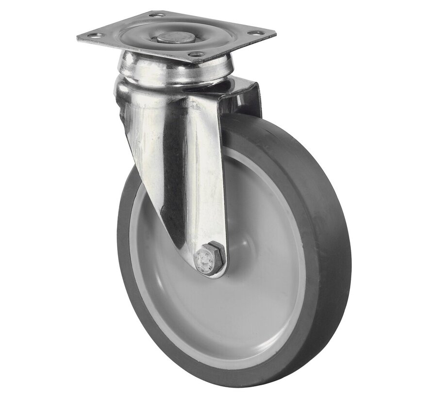RVS apparaatwiel