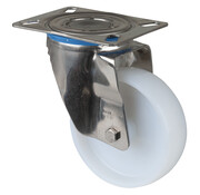 RVS transportwiel