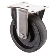 RVS transportwiel