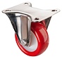 RVS transportwiel