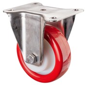 RVS transportwiel