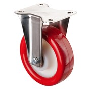 RVS transportwiel