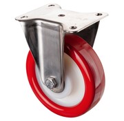 RVS transportwiel