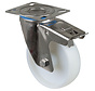 RVS transportwiel