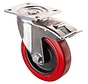 RVS transportwiel