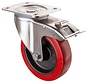 RVS transportwiel