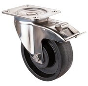 RVS transportwiel