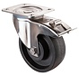 RVS transportwiel
