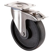 RVS transportwiel