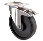 RVS transportwiel