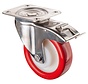 RVS transportwiel