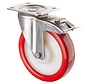 RVS transportwiel
