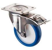 RVS transportwiel