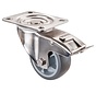 RVS transportwiel