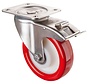 RVS transportwiel