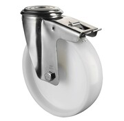 RVS transportwiel