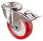 RVS transportwiel