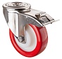 RVS transportwiel