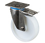 RVS transportwiel