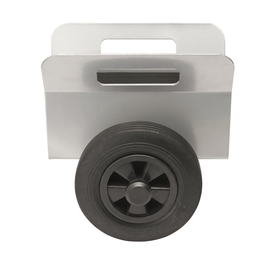 Paneelklemwagen, type 2 en 3 met rubber wiel