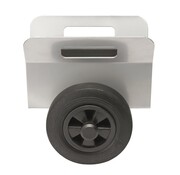 Paneelklemwagen, type 2 en 3 met rubber wiel