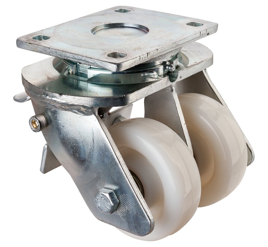 Double heavy-duty wheel