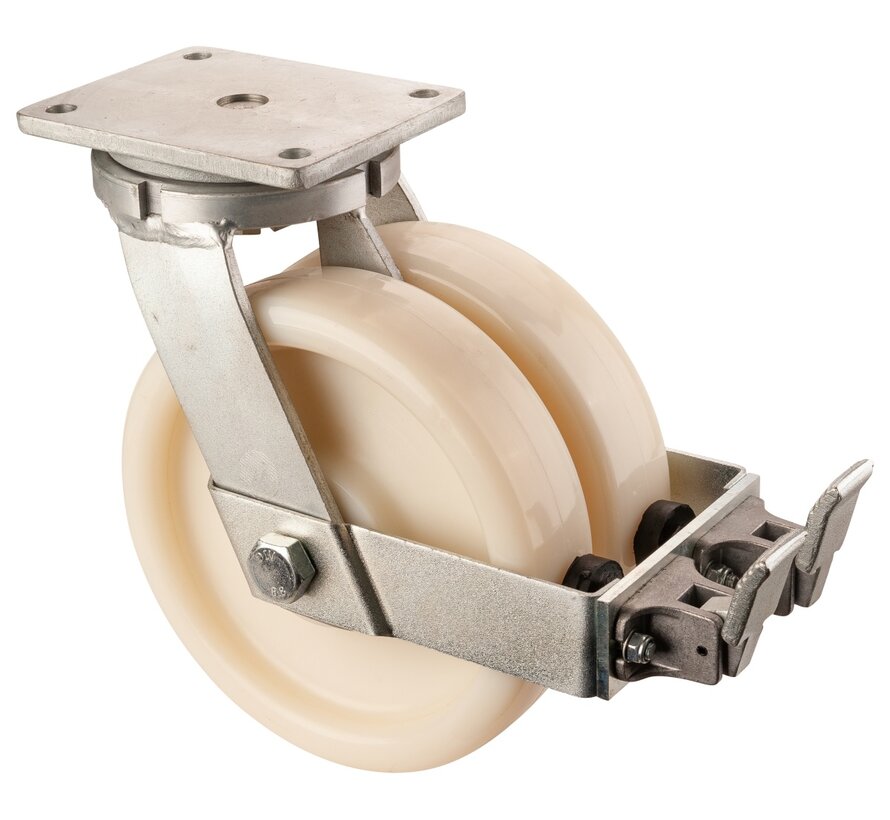 Double heavy-duty wheel
