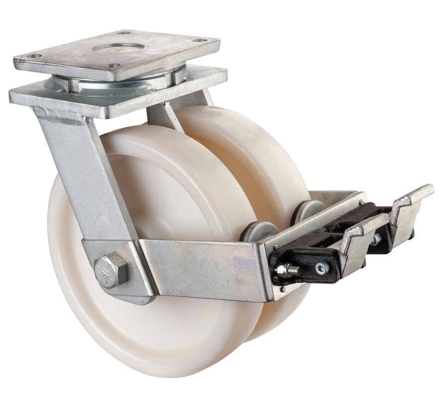 Double heavy-duty wheel