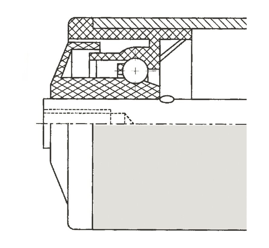 Draagrollen aluminium buizen