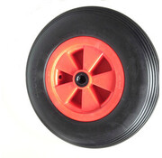 Wheel, Ø 400mm, pneumatic tyre line profile, 250KG