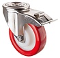RVS transportwiel