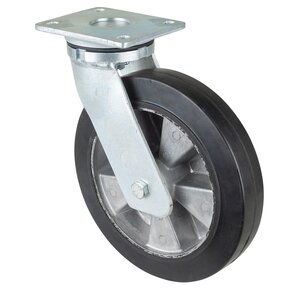 Heavy-duty Swivel & Fixed Castors | RR Series | Rubber | 150 – 1500 KG