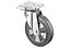 Heavy-duty swivel and fixed castors | N Series | Rubber | 150 – 600 kg