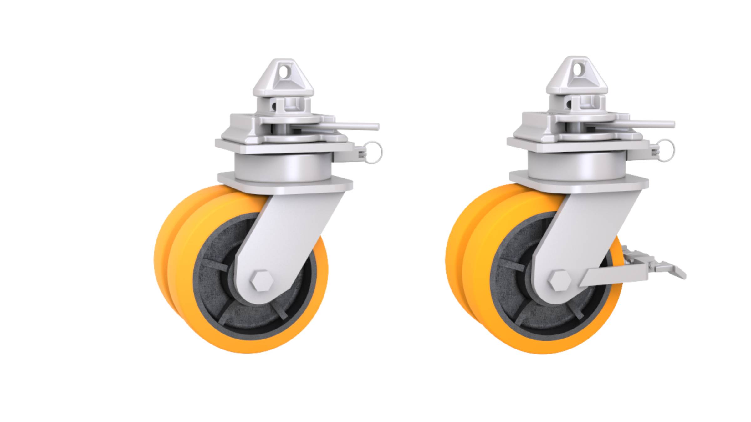 Heavy Duty Casters for Smooth & Safe Rolling 
