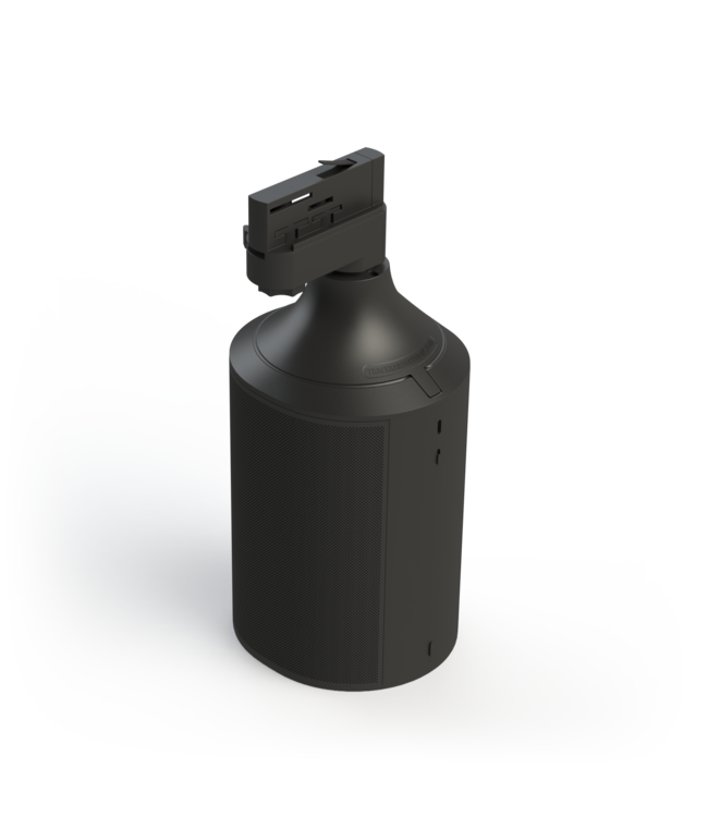 Trackrailsolutions TrackRail Solutions 3-Phase Rail Mount Black – For Sonos Era 100