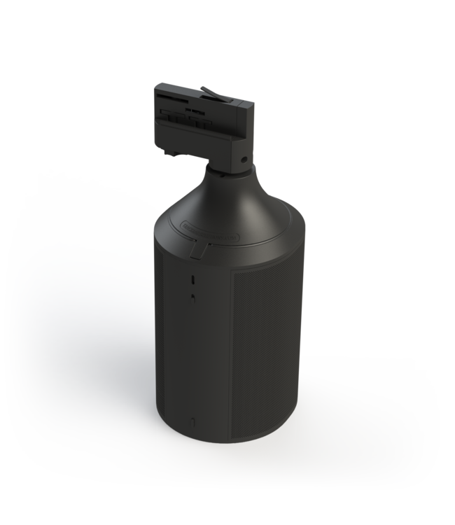 Trackrailsolutions TrackRail 3-Fase Railbeugel – PONTIS Second Generation – Sonos Era 100 – Zwart