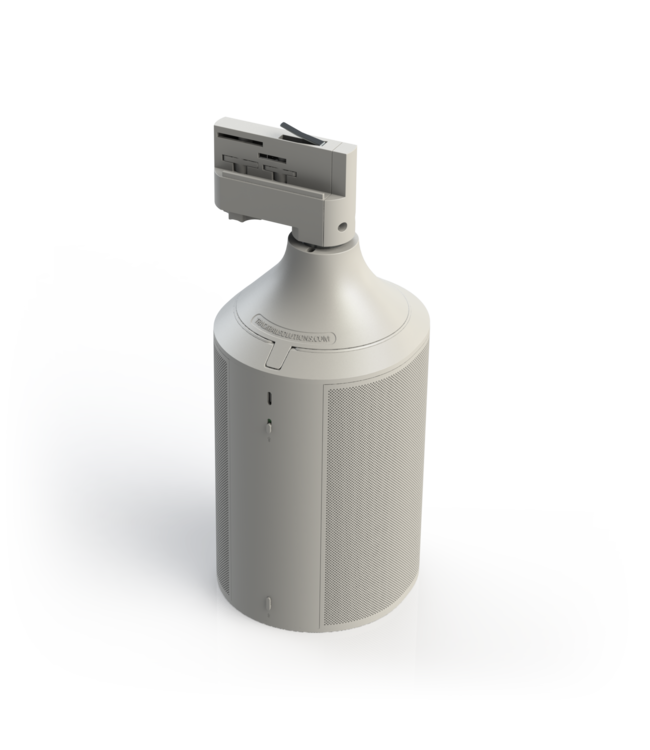 Trackrailsolutions TrackRail Solutions 3-Fase Rail Beugel Wit – Voor Sonos Era 100