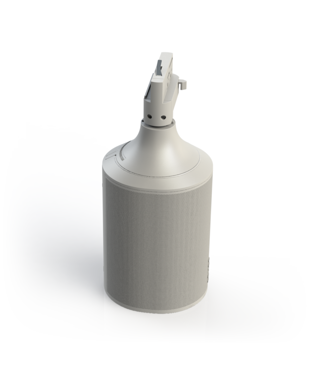 TrackRail Solutions 3-Phase Rail Mount White – For Sonos Era 100