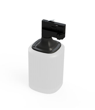 Trackrailsolutions PONTIS Erste Generation 3-Phasen-Schienen Audio-Adapter Schwarz – Sonos One / One SL
