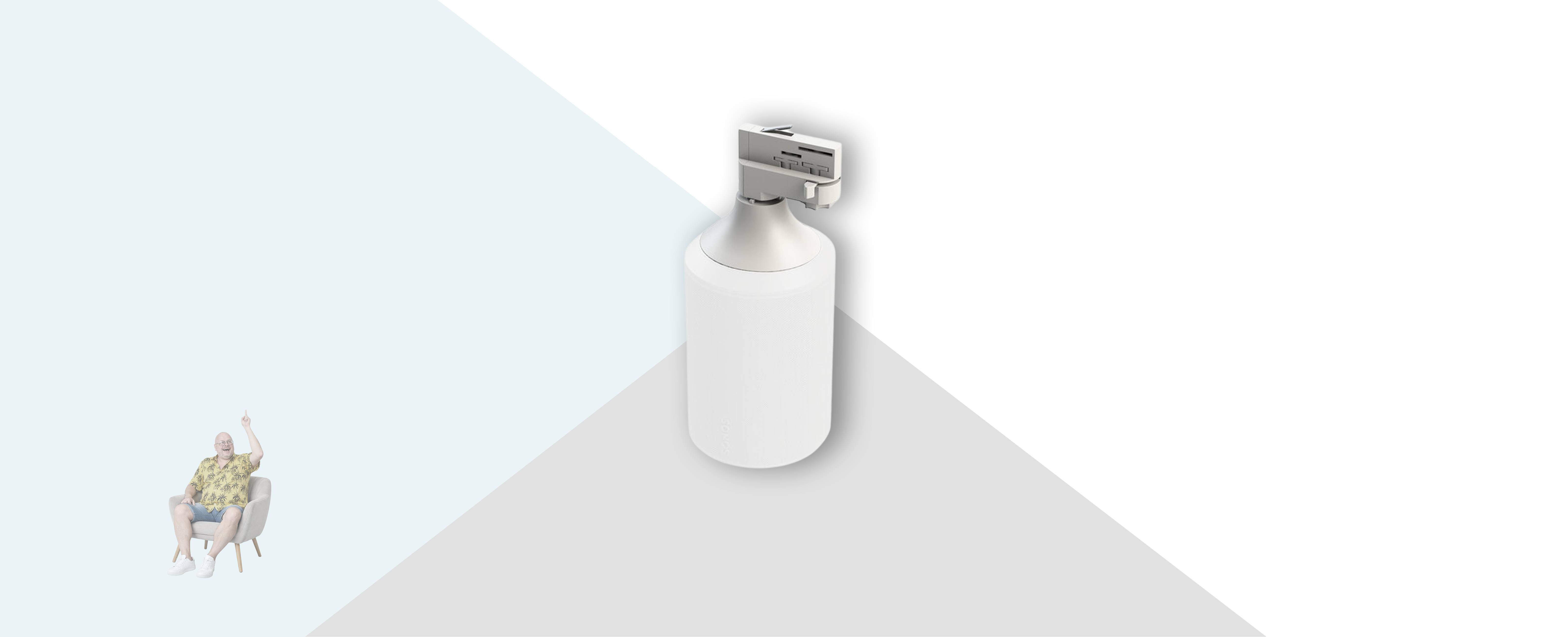 Sonos Era 100 op 3-fase rail